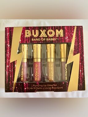 BNIB BUXOM Mini Full-On Plumping Lip Polish Set — Band of Babes